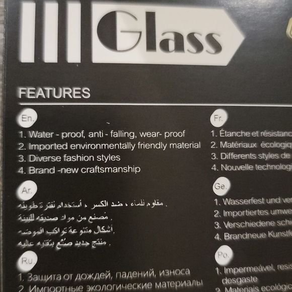 iphone 12 screen protector tempered glass 2 pack - Picture 3 of 3